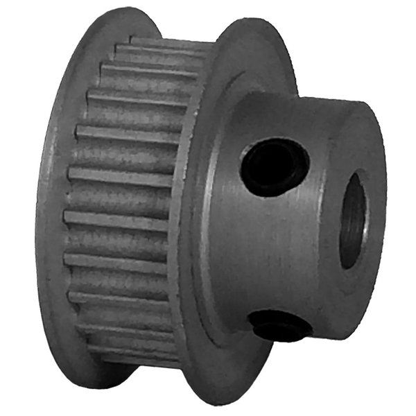 B B Manufacturing 24-3P06M6FA6, Timing Pulley, Aluminum, Clear Anodized,  24-3P06M6FA6